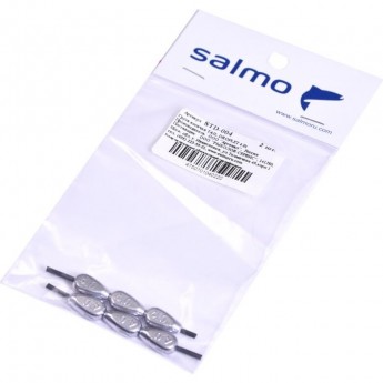 Груза косичка SALMO Tail Droplet 4.0г 2Шт Груза косичка SALMO Tail Droplet 4.0г 2Шт