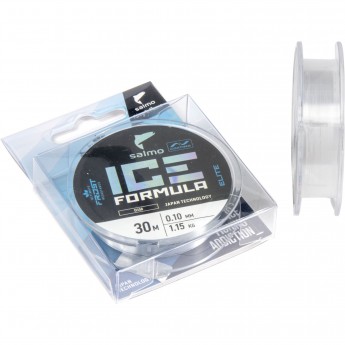 Леска монофильная зимняя SALMO ELITE ICE FORMULA CLEAR 030/012 Леска монофильная зимняя SALMO ELITE ICE FORMULA CLEAR 030/012
